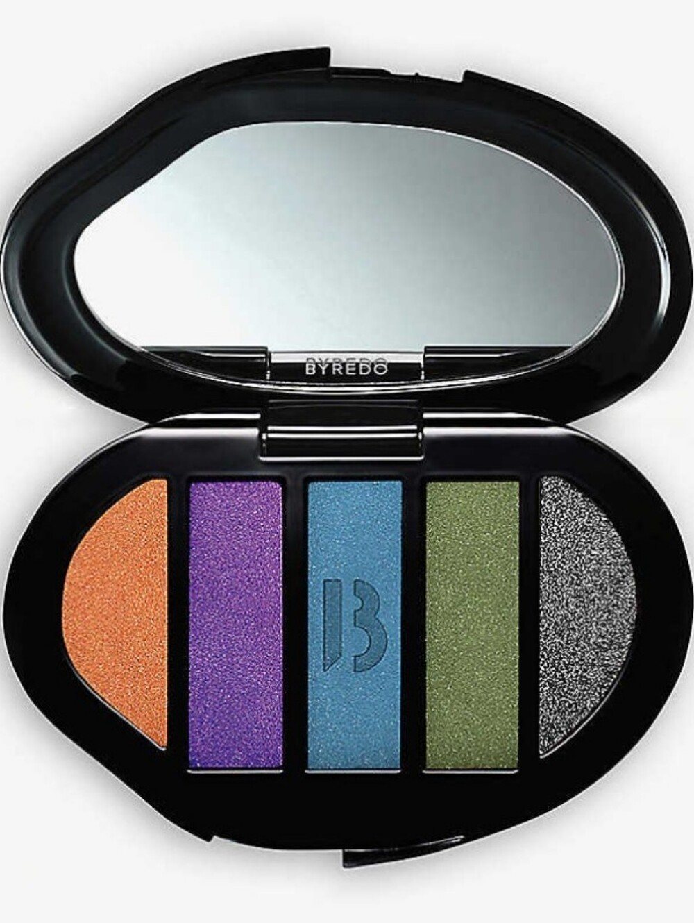 Byredo Color Pop Eyeshadow Palette — Orange, Purple, Blue, Green, Silver